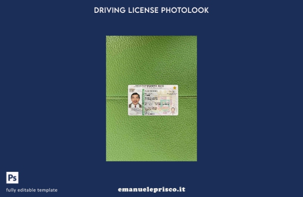 modello FRONTALE photolook DL di Porto Rico stile verificato